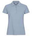 Dames Polo Clique Basic 028231 Zacht Blauw